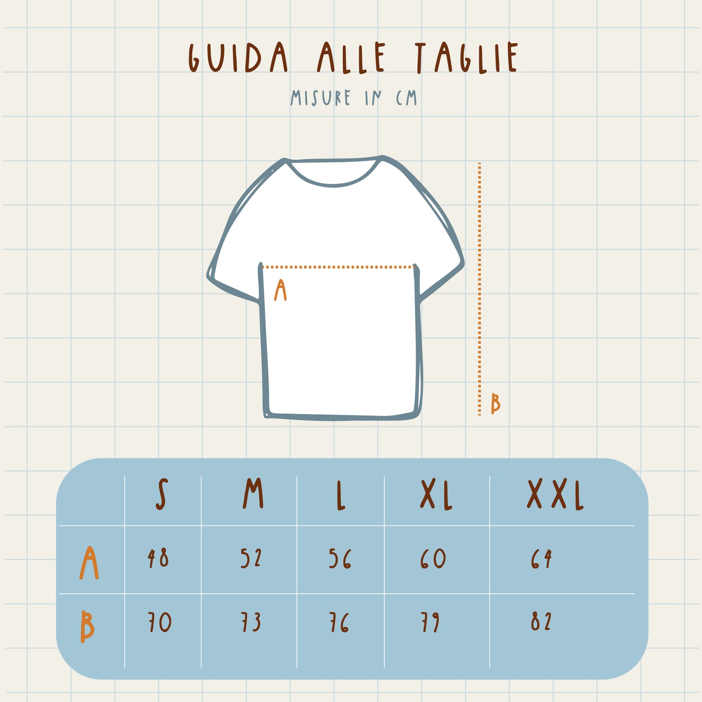 guida alle taglie t shirt superdad