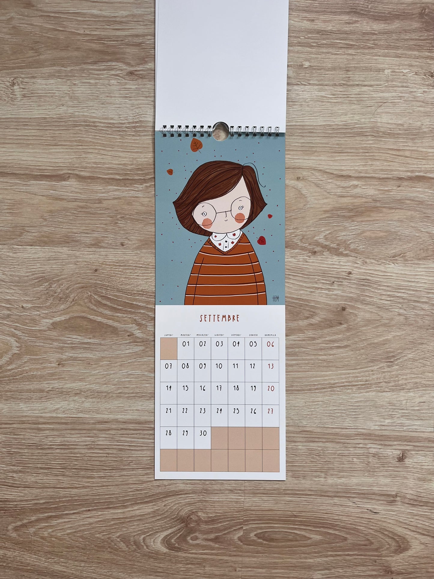 calendario illustrato settembre
