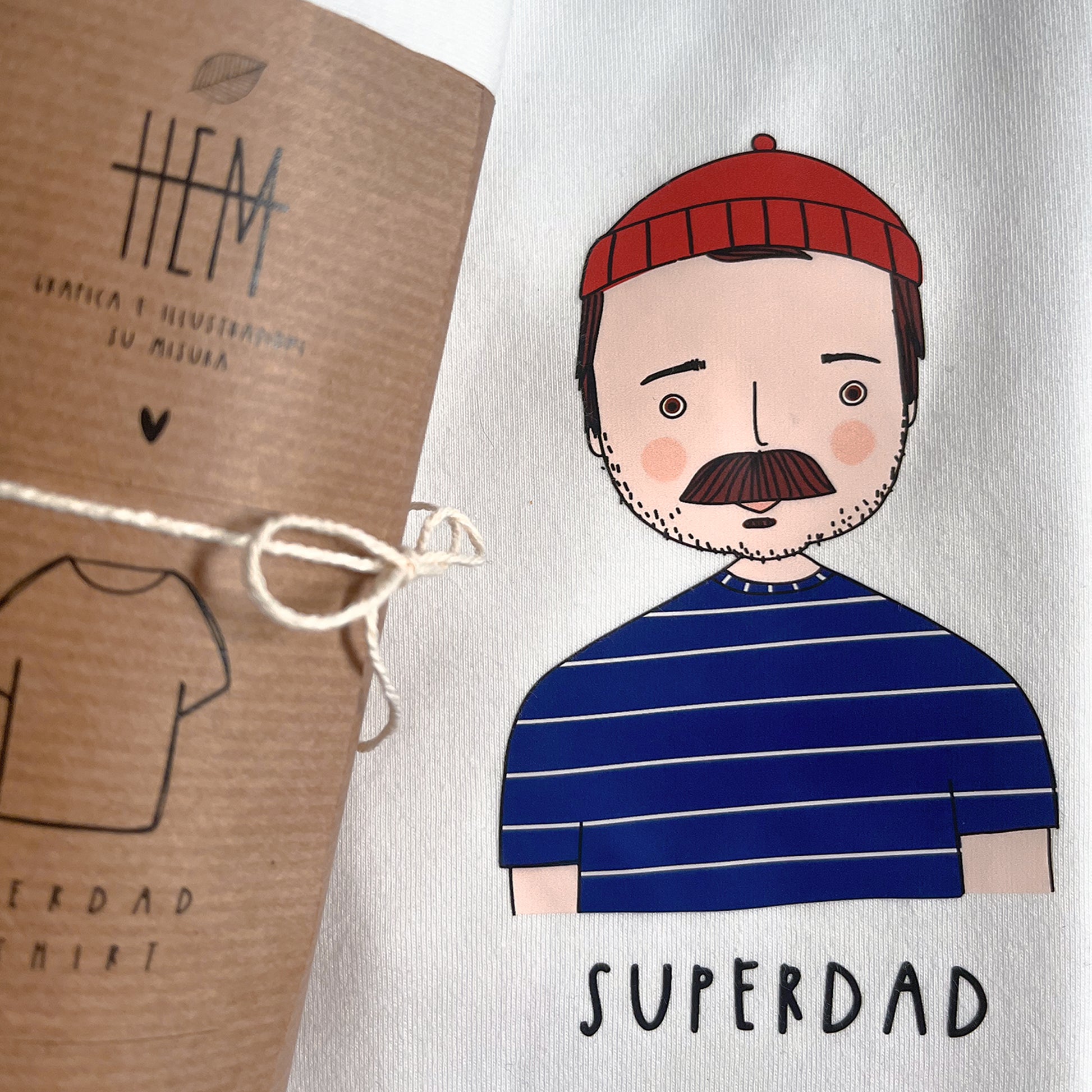 illustrazione superdad